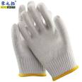 Cotton yarn gloves, nylon thread gloves, wear-resistant and anti slip hardware protection, wholesale of labor protection gloves for work on construction sites