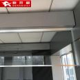 Hengkaili's one-stop service includes customized processing, measurement and installation of fixed glass smoke barriers and vertical walls