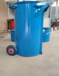 Garbage bin production equipment 240-liter outer coil machine metal bucket mechanical equipment Debo manufacturer's source of goods