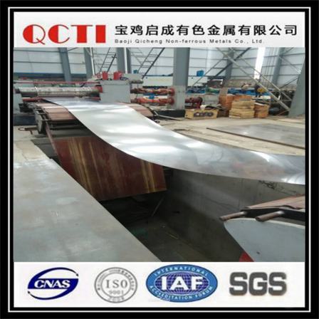 Spot wholesale TA1 titanium plate can be bent, and the titanium alloy plate dedicated to the reactor tower can be cut at will