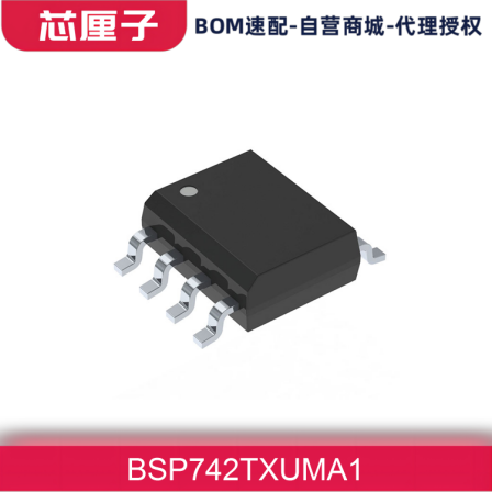 BSP742TXUMA1 Infineon Power Management Chip Distribution Switch - Load Driver