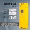 All steel intelligent explosion-proof gas cylinder cabinet with alarm gas tank acetylene nitrogen oxygen gas single and double cylinder storage cabinet