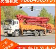 Self mixing concrete pump truck, Tiantuo 38 meter second-hand pump, small and medium-sized pump truck, pumping without picking stones