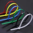 Colorful nylon cable tie 3 * 150 self-locking PA6 plastic cable tie multi specification fixing and finishing Cable tie manufacturer