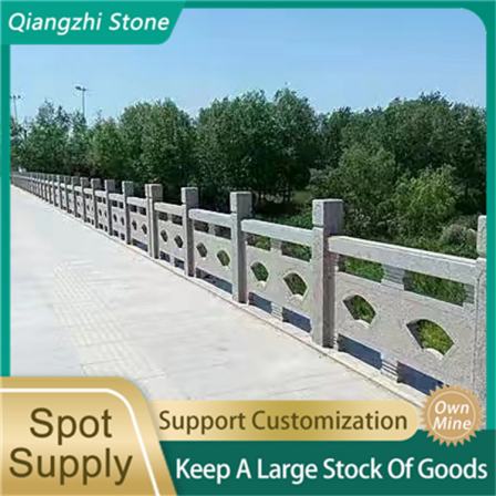 Park hollowed out guardrail, bridge railing board, corrosion resistant and non cracking