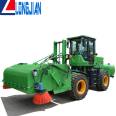 Small road sweeping and sweeping vehicle for sweeping fallen leaves on the ground, outdoor sweeping machine, road garbage cleaning equipment