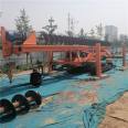 Crawler Pile driver with hydraulic traveling chassis of 16m long auger and self loading CFG pile grouting machine