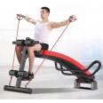Fitness Sit-up board, thickened steel plate, single abdominal board, foldable and easy to assemble