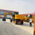 Cement mixer, diesel vertical self-propelled excavator, self loading mixer, concrete automatic loading mixer