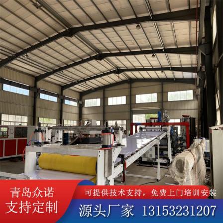 PE PP environmentally friendly sheet production machinery PC plastic sheet equipment supports customized Zhongnuo
