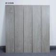 Living room wood grain tiles, all ceramic imitation solid wood tiles, 600x1200 antique tiles, bedroom exit floor tiles