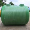 Jiahang GRP 1-100m3 rural sewage treatment equipment integrated winding Septic tank