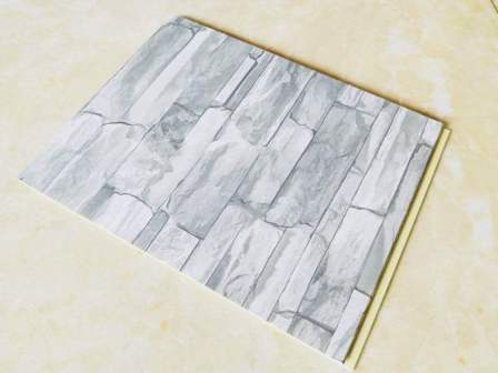 Yuchuang Mingjia Integrated Wall Panel 400 * 8mm Stone Plastic Wall Panel can be customized in multiple specifications