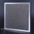 Plate type stainless steel oil fume filter screen Oil fume purifier Filter screen Oil mist filter screen Gas liquid filter screen