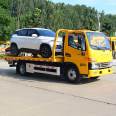 Flat bed road cleaning vehicle, rescue trailer chassis, optional support, optional