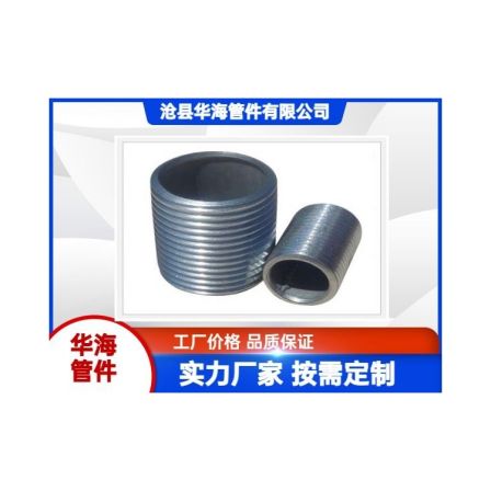 Double wire joint black pipe with outer diameter of 10-2 material, stainless steel, carbon characteristics, not easy to corrode and rust