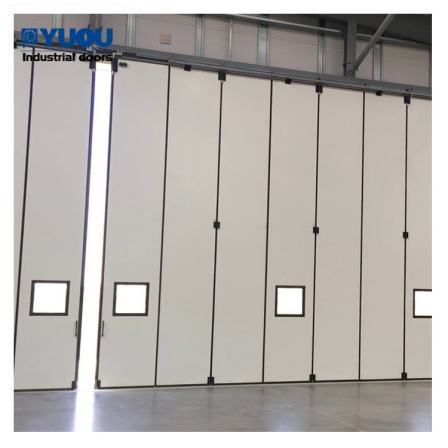 Yuou Door Industry's push-pull aircraft warehouse door manufacturer's side transfer aircraft warehouse door reputation guarantee manufacturer customization