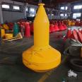 Botai Plastic Navigation Aids Supply Cylindrical Combined Channel Warning Buoy Installation, Soaking Resistant Marine Float
