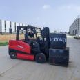 Hydraulic lifting battery stacking and handling truck, balance weight, electric forklift, small stacker truck, 2 tons, 3 tons, electric forklift