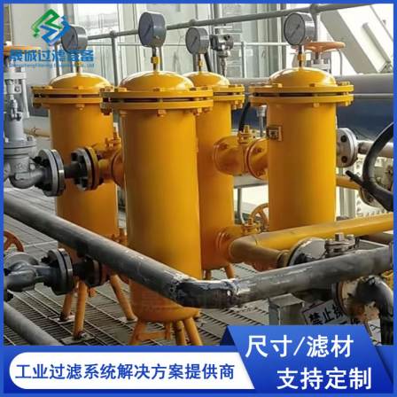 Process gas filter, multi-component mixed gas treatment equipment, high-purity elemental gas-liquid coalescence separator filter element