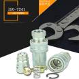 ISO7241-A series anti slip S1 open close hydraulic quick connector ISOA tractor quick plug