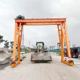 Portable lifting small gantry crane with flexible operation and high work efficiency