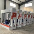 50t segmented clamping equipment cold press 75 energy-saving external wall insulation board press with stable performance