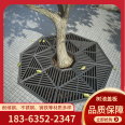 Municipal road communities, tree pits, tree enclosures, stainless steel tree grates, steel plate tree protection covers, various specifications and shapes