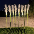 LED Wheat Ear Lamp Reed Lamp Luminous Straw Lamp Outdoor Waterproof Lighting Landscape Cultural and Tourism Insertion Lamp Warm White Light