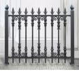 Aluminum guardrail, aluminum alloy fence, balcony, villa fence, iron outdoor zinc steel railing, courtyard, community fence door