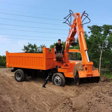 Four different types of truck mounted excavators, manufacturers of mining trucks, customized production of agricultural diesel vehicles
