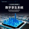 Digital Twin Smart Park Factory 3D Modeling Big Data Visualization Platform System