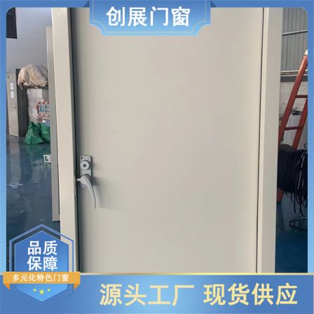 Galvanized steel plate material private clubhouse box door, TV station live broadcast room soundproof door creation exhibition