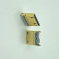 MINI HDMI male head clamp 1.0 shell gold plated high-definition interface free sample collection