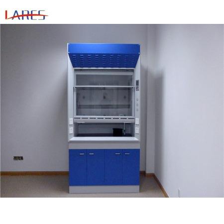 Production laboratory fume hood, all steel floor standing fume hood, supplied by the manufacturer