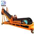 Kunwei fully enclosed belt conveyor customized large heavy-duty material belt conveyor large ore conveyor