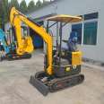 Garden renovation small excavator 10 agricultural small excavator orchard track micro excavator