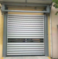 Hard and fast rolling shutter door factory warehouse wind resistant turbine aluminum alloy high-speed industrial door workshop building anti-theft