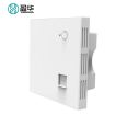 Hotel villa wifi coverage POE power supply wall AP intelligent router 1200M dual frequency panel wireless AP