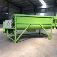 Cattle and Sheep Forage Mixer Large TMR Feed Preparation Machine 12 Cubic Double Axis Grass Mixer