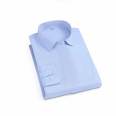Solid color shirt, men's non ironing, elastic, breathable, business casual Korean version, slim fitting, inch size, professional wear, white shirt, men's long sleeves