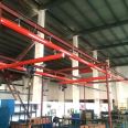 Kbk modular flexible crane workshop building light single beam flexible crane