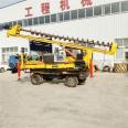 New foundation pile driver for old houses, self built foundation drilling machine, one-time drilling spiral drilling machine