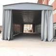 Outdoor sliding tents, warehouses, mobile rain sheds, sun protection, thermal insulation, and UV radiation protection