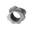 Three screw granulator screw thread element Corte nickel base alloy thread sleeve pinch block