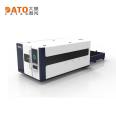 FE3015GS Closed Fiber Laser Cutting Machine Dual Platform Protective Sheet Metal Processing Large Drawing Laser Production