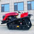 Multifunctional agricultural dryland plow with 50-100 horsepower crawler tractor, mountain and hilly crawler type