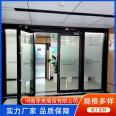 Glass partition, frosted, transparent tempered louver, steel fire rating, sturdy and beautiful