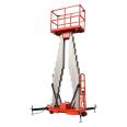 12 meter aluminum alloy elevator single column aluminum alloy lifting platform mobile small lifting