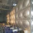 Factory stainless steel insulation, fire protection, daily assembly, welded school hospital water tank